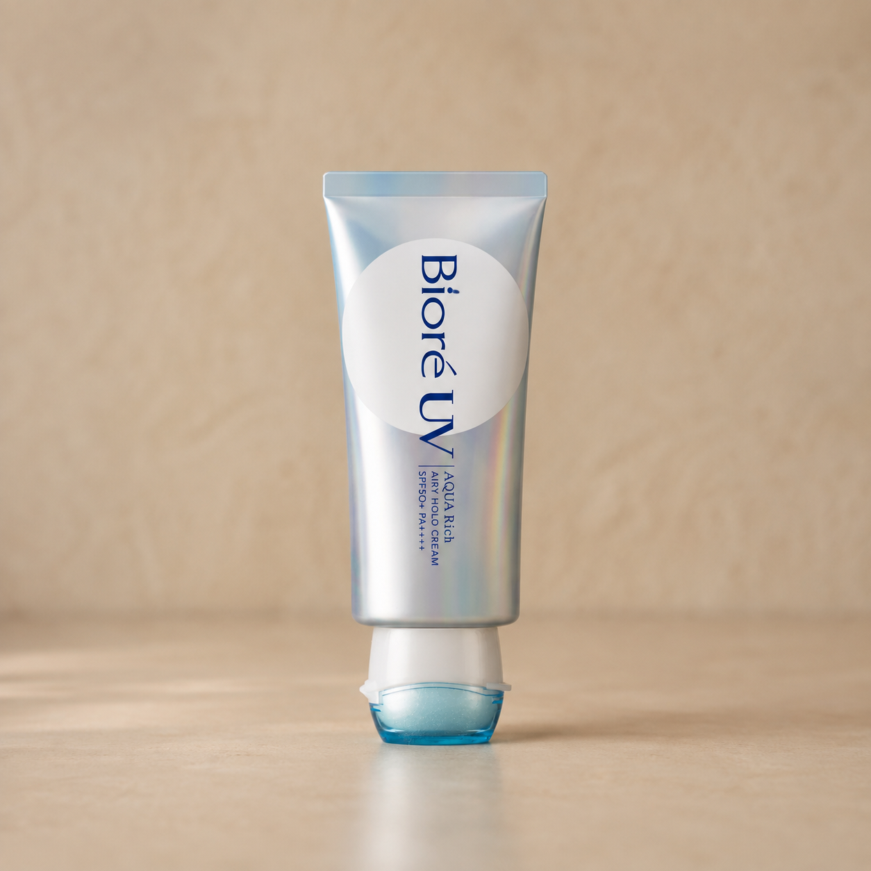 Bioré UV Aqua Rich Airy Hold Cream package