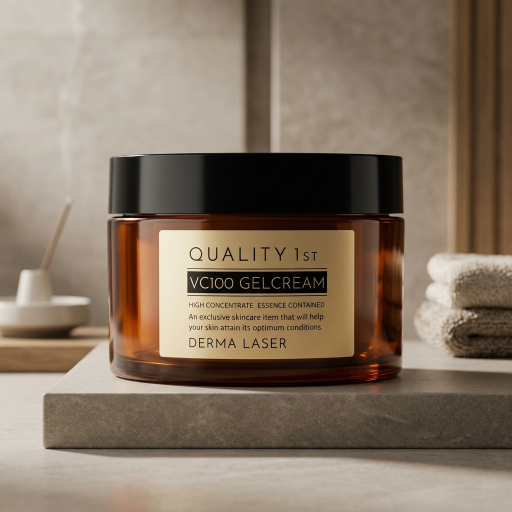 Quality 1st Derma Laser Super VC100 Gel Cream jar